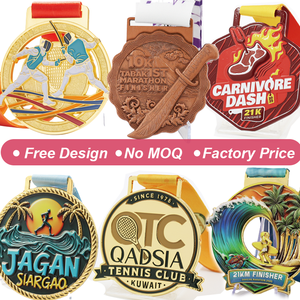 Logotipo de diseño gratuito, medallas de abeja de ortografía de Metal deportivo personalizado, premio de recuerdo, medalla de carrera divertida de Navidad - Product Image 6