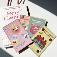 bon marché Cartes de visite cadeau Promotion Carte de remerciement de voeux personnalisée pour les petites entreprises