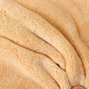 Toalla de mano absorbente gruesa de tela polar <span class=keywords><strong>Cora</strong></span> de doble capa cuadrada de dibujos animados para niños lindos paños de limpieza para niños - Product Image 4