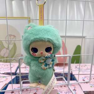 Tiktok Vente en gros Vente à chaud Lila Boîte mystérieuse Jouet en peluche Super doux Monstre mignon Jouet créatif pour enfants Mini porte-clés en peluche - Product Image 6