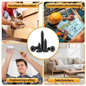 สกรูยึดผนังแบบเกลียวหยาบ XUDAN สำหรับเฟอร์นิเจอร์สมัยใหม่ในห้องนั่งเล่น - Product Image 5