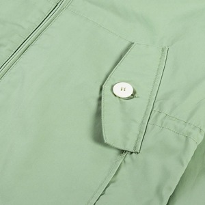 Veste en tissu ciré pour homme avec logo personnalisé, veste coupe-vent à coque rigide, veste d'extérieur verte Cortavientos - Product Image 5