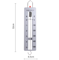 TIANLIAN TL-WL261 Dynamomètre à ressort 2N5N10N en plastique et métal, barre plate de démonstration de Newton, boîte de tension, fournitures éducatives