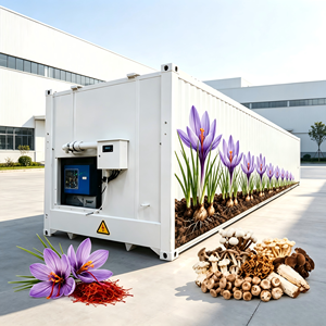 Skyplant Large Automatic Crocus Planting <b>Shelves</b> Multi-Layer Motor Driven Irrigation Manifold Photoperiod Control Airflow - Product Image 1