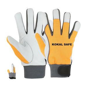 Gant de travail en cuir de haute qualité avec anti-coupures et anti-dérapant Caractéristiques Soft-Shell et doublure en fourrure - Product Image 5