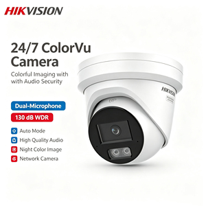 Caméra de sécurité réseau <span class=keywords><strong>Hikvision</strong></span> DS-2CD2347G2H-LISU/SL 4 MP Smart Hybrid Light avec éclairage fixe ColorVu et alarme sonore - Product Image 1