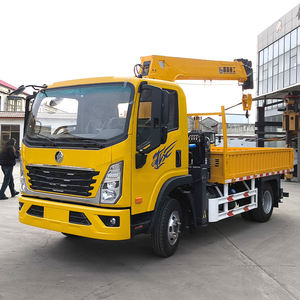 Prêt à être expédié : Camion grue à bras articulé de 4 à 10 tonnes avec une grande capacité de chargement pour la construction de poteaux de télécommunications - Product Image 4