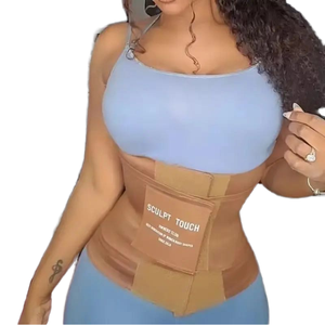 Ceinture sculptante pour le ventre, ceinture de maintien du ventre avec logo, body shaper pour femmes, corset de mise en forme, <span class=keywords><strong>gaine</strong></span> colombienne rose, toucher doux - Product Image 1