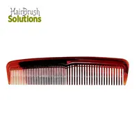 Tùy Chỉnh Logo Cổ Điển Nhựa Tạo Kiểu Tóc Lược Đôi Răng Rùa Vỏ Màu Tóc Lược Rộng Răng Dresser Lược Cho Tóc