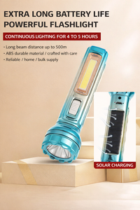 مصباح يدوي LED محمول بتصميم جديد، كشاف قوي للاستخدام الخارجي وحالات الطوارئ - Product Image 4