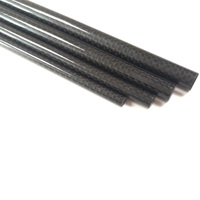 Tubes et tiges en fibre de carbone de haute qualité JULI/OEM, épaisseur 2 mm, provenant d'un fournisseur du Guangdong, Chine