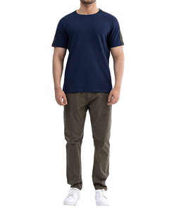 Pantalones Deportivos Personalizados de Pierna Recta para Hombre, 100% Algodón, Cierre de Cremallera, Cintura Media, Corte Regular - Product Image 1