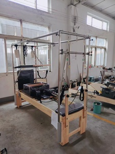 Megacore High-End commerciale portatile Yoga Pilates Cadillac letto legno di quercia durevole per Reformer letto Pilates Studio regolabile - Product Image 2