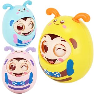 Jouet hochet pour bébé en forme d'abeille, en plastique souple, jouet sensoriel pour apaiser bébé, pour les premiers jeux - Product Image 1
