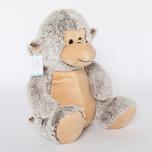 18 Inch Felroze Grote Gevulde Aap Knuffel Zacht Katoen Hoge Kwaliteit Pp Vulling Een Schattigste Geschenken Honden Olifanten Luiaards - Product Image 5