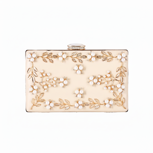 Pochette avec calligraphie arabe, pochette en acrylique avec calligraphie arabe, pochette avec incrustations de nacre - Product Image 1