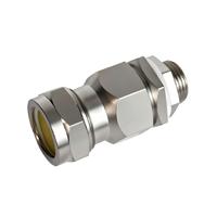 Presse-étoupe antidéflagrant LD DT-VI IP66 en laiton nickelé, filetage M, usage industriel, zones dangereuses ATEX/IECEx, câble 18-25mm