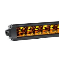 Barre lumineuse LED ambre de 40 pouces, 240W, faisceau combiné spot et flood à une seule rangée pour camion, 4x4, UTV, tout-terrain