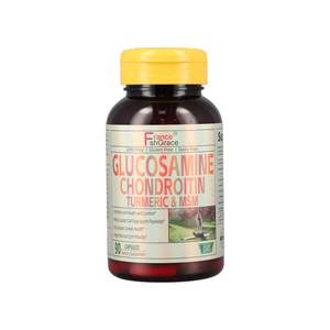 Supplément de chondroïtine de glucosamine pour la santé et la flexibilité du <span class=keywords><strong>cartilage</strong></span> et des articulations 90 Capsules Capsules de chondroïtine de glucosamine - Product Image 1