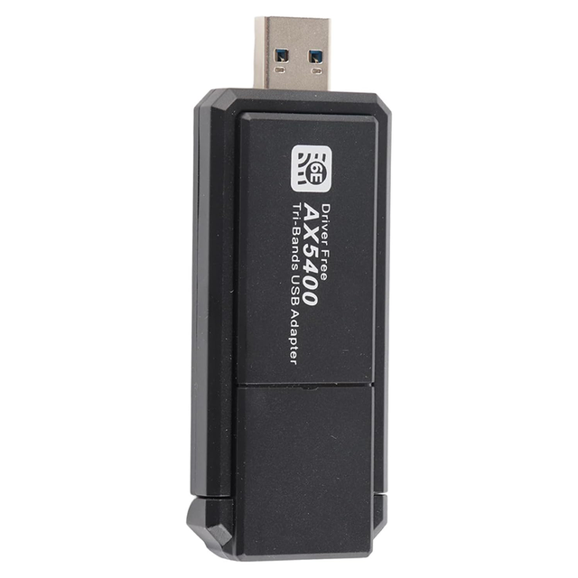 USB 3.0 WiFi 6E AX5400 Tri-Band Adapter RTL8832CU Free Driver Wireless Dongle for Satellite Receiver