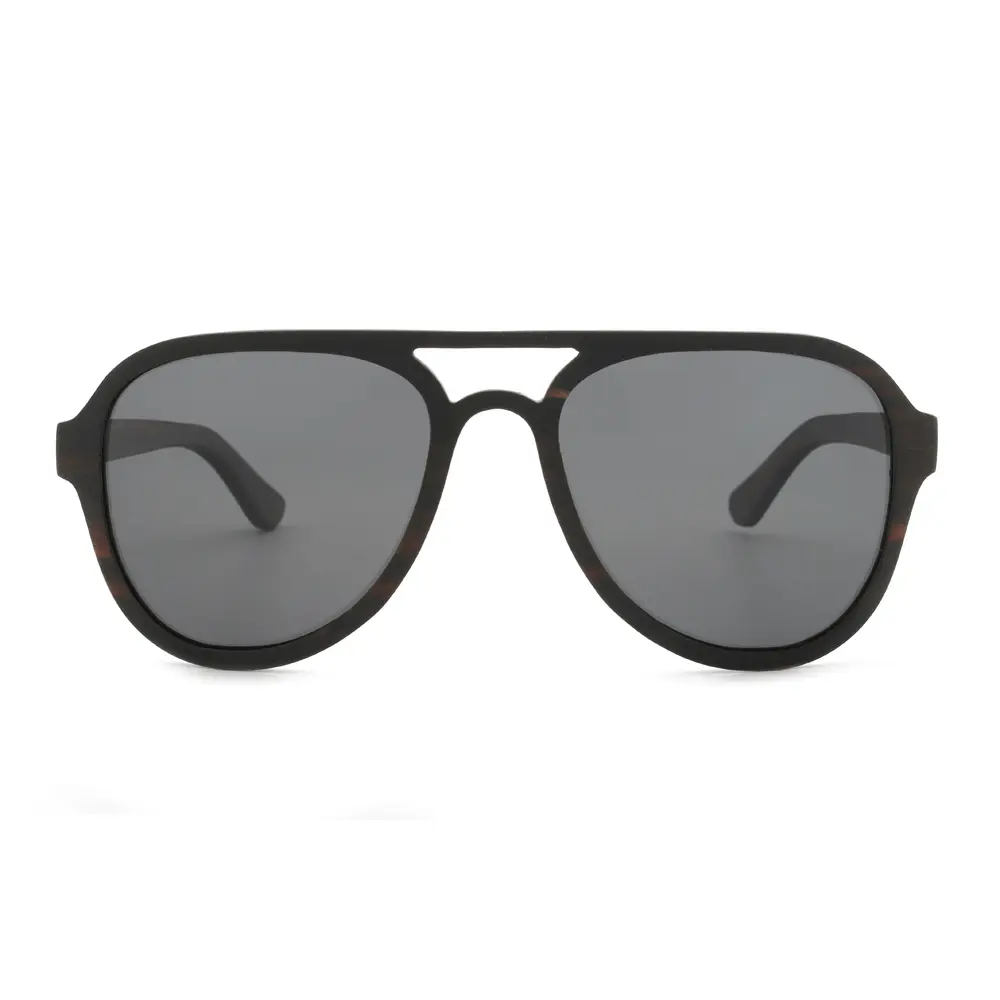 Mode-Luxus-Acetat-Sonnenbrille 2024 Turtle Farbe quadratische Luftfahrt-Sonnenbrille mit Nylon-Linsen grün TAC-Linse polarisiert
