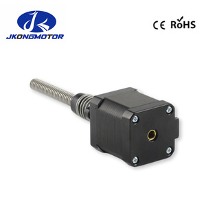 Motore passo-passo lineare Jkongmotor <span class=keywords><strong>Nema</strong></span> 8 11 <span class=keywords><strong>14</strong></span> 17 23 24 34 moduli lineari attuatore motori con vite di piombo per il controllo dell'elevatore - Product Image 4
