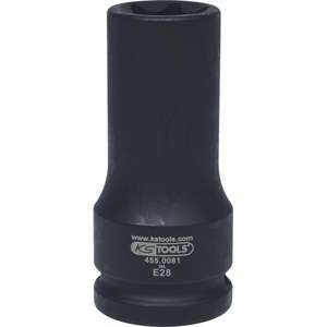 KS TOOLS - 455.0081 Douille à chocs Torx E 3/4 '', profonde, E28 - EAN 4042146400494 HEAVY VEHICLES - Product Image 5