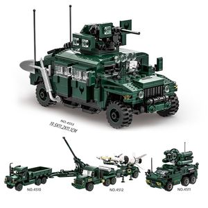 Wange Military Series <span class=keywords><strong>Tank</strong></span> Missile Transport Vehicle pour les amateurs militaires - Product Image 2