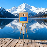 Photomaton à écran tactile capacitif de 15,6 pouces GT pour smartphones et appareils photo reflex numériques, idéal pour les mariages et les fêtes, livraison rapide