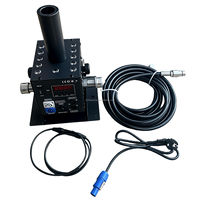 Machine à fumée numérique à jet de CO2 pour scène, effet LED, cadre en fer, pour mariage, événement, spectacle, fête, DJ, remise de diplôme, Noël, Pâques