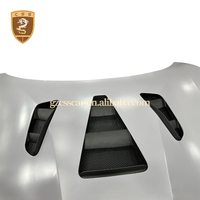 Kit de Carrocería de Fibra de Carbono Estilo Challen para Ferrari 488 GTB, Juego Completo Exterior, Parachoques Delantero, Difusor Trasero, Alerón Trasero