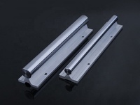 Kit de rail de guidage linéaire en aluminium REALMAX D-25 SBR20 1000 mm avec axe linéaire rond et bloc coulissant SBR20UU pour machines de découpe CNC