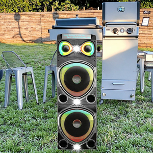 Powerful Wireless Stage Party Trolley BT 5.0 150W TF RGB Light Built-in Active Professional Outdoor <b>Speaker</b> 2 - Product Image 4