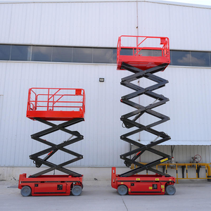 Piattaforma Elevatrice a Forbice Semovente Cingolata da 6m 8m per Lavori Aerei, Elevatore Idraulico Tipo Forbice - Product Image 4