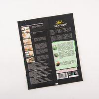 Lichtgewicht Lekvrije 3-zijdige Afdichtingszakken Duurzaam Pe Plastic Voor Snacks Gekonfijte Vruchten Salade Cakes Lolly 'S Met Heatseal Seal
