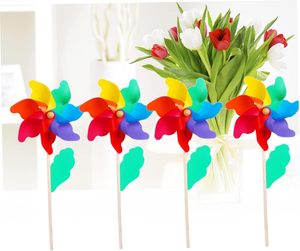 Jouet pour enfant <span class=keywords><strong>Moulin</strong></span> à <span class=keywords><strong>vent</strong></span> rotatif d'extérieur Petits moulinets <span class=keywords><strong>de</strong></span> patio Pelouse Jouets d'extérieur <span class=keywords><strong>Moulin</strong></span> à <span class=keywords><strong>vent</strong></span> <span class=keywords><strong>de</strong></span> <span class=keywords><strong>jardin</strong></span> pour enfants - Product Image 4