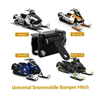 Kit universel d'attelage de pare-chocs de motoneige Ski-Doo Polaris REV Arctic Cat Yamaha Accessoires de remorque Services de fabrication