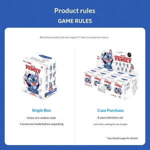 Original y Auténtico para la Serie Stitchhed <span class=keywords><strong>Ohana</strong></span> Significa Familia, Caja Sorpresa, Lindas Figuras de Acción de PVC y Peluche, Escala 1/12, Edades 5-7 - Product Image 6