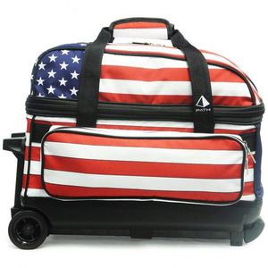Sac de bowling à 2 balles avec roulettes et poignée rétractable Ballistix Double Tote - Noir Covert - Product Image 2