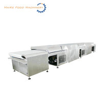 Nouvelle machine de refroidissement de chocolat à haute productivité avec une capacité de 100-120 kg/h