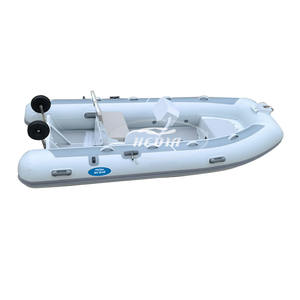 <span class=keywords><strong>Bateau</strong></span> de pêche <span class=keywords><strong>semi</strong></span>-<span class=keywords><strong>rigide</strong></span> gonflable en PVC/Hypalon/ORCA en aluminium à double cabine avant de 12 pieds RIB360 à vendre - Product Image 2