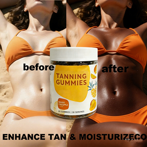 Gomitas Bronceadoras Diarias para Mujeres Adultas, con Astaxantina, L-Tirosina, Licopeno y Complejo Vitamínico, Suplemento para un Bronceado Saludable y Radiante - Product Image 5