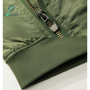 Enerup Listo para enviar al por mayor <span class=keywords><strong>Alpha</strong></span> MA-1 <span class=keywords><strong>Bomber</strong></span> Flight Jacket - Fighter Pilot Flight Jacket - Product Image 2