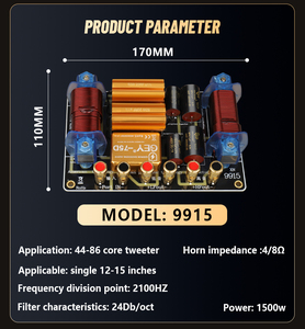 Dịch Vụ Chuyên Nghiệp 9915 Tốt Đồng <span class=keywords><strong>2</strong></span> Cách Thụ Động Kim Loại <span class=keywords><strong>Crossover</strong></span> Mạng Cao-Điện Kép 12-15 Inch Bền Loa <span class=keywords><strong>Crossover</strong></span> - Product Image 6
