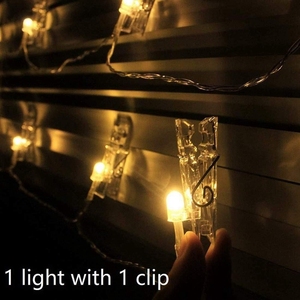 20 luces LED <span class=keywords><strong>de</strong></span> cadena <span class=keywords><strong>de</strong></span> cobre con clip para <span class=keywords><strong>fotos</strong></span>, luces blancas cálidas <span class=keywords><strong>de</strong></span> <span class=keywords><strong>hadas</strong></span> estrelladas, decoración <span class=keywords><strong>de</strong></span> boda alimentada por batería para colgar tarjetas <span class=keywords><strong>de</strong></span> <span class=keywords><strong>fotos</strong></span> - Product Image 4