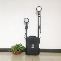 Extérieur et d'urgence Portable 80W Rechargeable Remote Area Lighting LED Flood Light