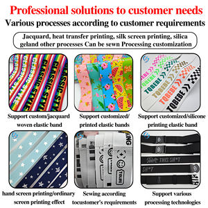 Cinturini elastici intrecciati sportivi per forniture di fabbrica fascia elastica larghezza 40mm con cordino per pantaloni sportivi - Product Image 6