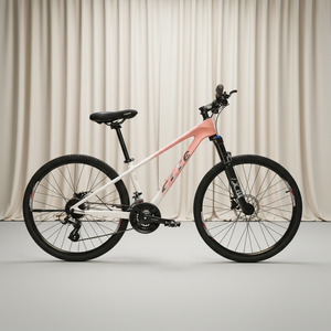 Vélo de montagne 24 vitesses avec suspension avant, transmission, cadre en fibre de carbone aérodynamique 700C, 24 vitesses, transmission fluide - Product Image 3