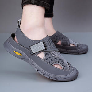 Chaussures habillées et décontractées pour hommes en cuir véritable, best-sellers de l'été |   Chaussures en cuir souple à semelle souple et perforées - Product Image 5