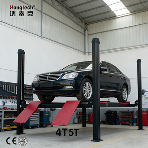 Pont élévateur quatre colonnes avec plateformes tournantes pour alignement 3D des roues, pour <span class=keywords><strong>garage</strong></span> et atelier - Product Image 2